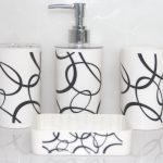 HF706 Printing Bathroom Set of 4pcs