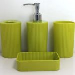 HF707 Green Bathroom Set of 4pcs